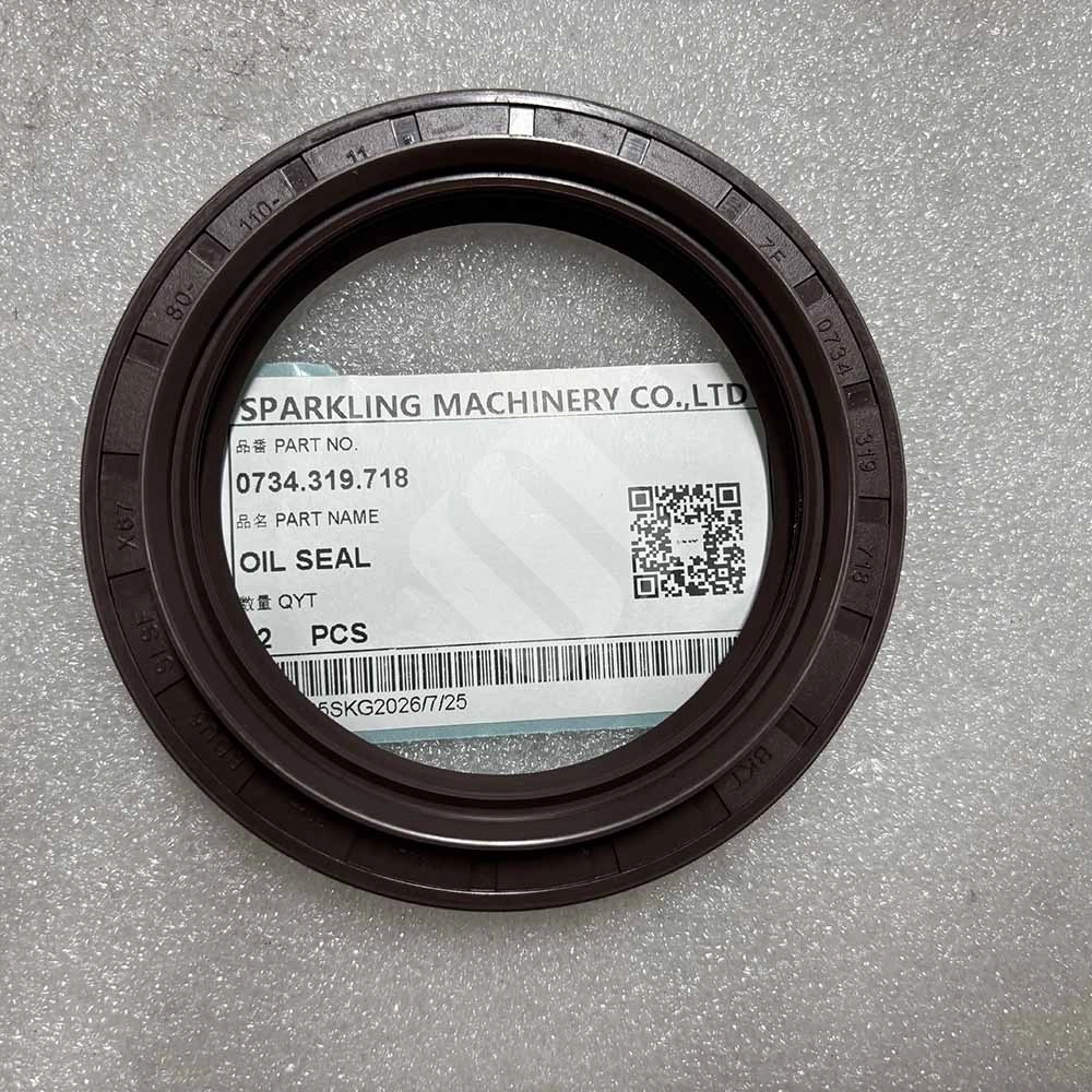 Genuine ZF 0734.319.718 Heavy Equipment Shaft Oil Seal ZF-0734.319.718-heavy-equipment-radial-shaft-oil-seal