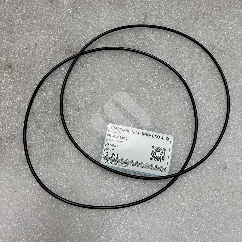 Genuine ZF 0634.313.639 Heavy Equipment Hydraulic O-Ring ZF-0634.313.639-heavy-equipment-transmission-o-ring-seal