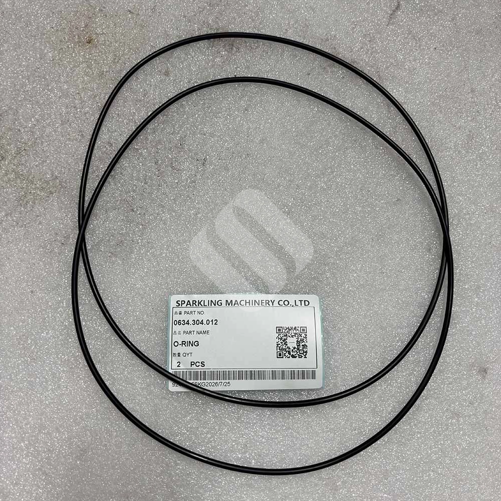 Genuine ZF 0634.304.012 Heavy Equipment Hydraulic O-Ring ZF 0634304012 Transmission & Axle Rubber O-Ring Seal | Heavy Machinery Parts