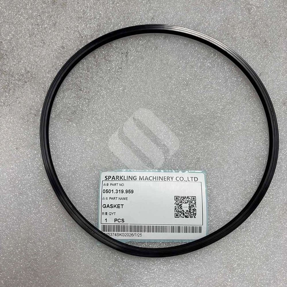 Genuine ZF 0501.319.959 Heavy Equipment Transmission Gasket ZF-0501.319.959-heavy-equipment-transmission-housing-gasket