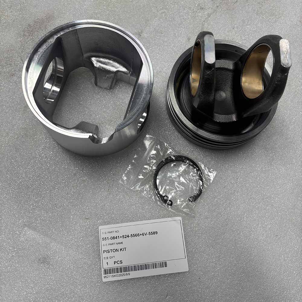 Caterpillar HIGH-QUALITY EXCAVATOR PARTS MADE IN CHINA NEW 551-0841+524-5566+6V-5589 PISTON KIT SPARKLING MACHINERY