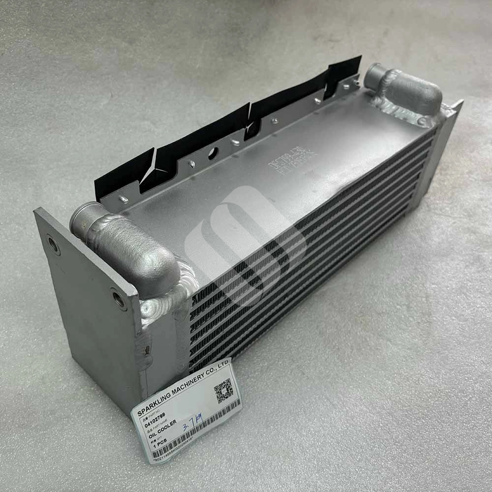 04102799 Oil Cooler for Deutz BF4L1011F, F4L1011F, and F4L2011 Engines Replacement-oil-cooler-04102799-for-Deutz-BF4L1011F