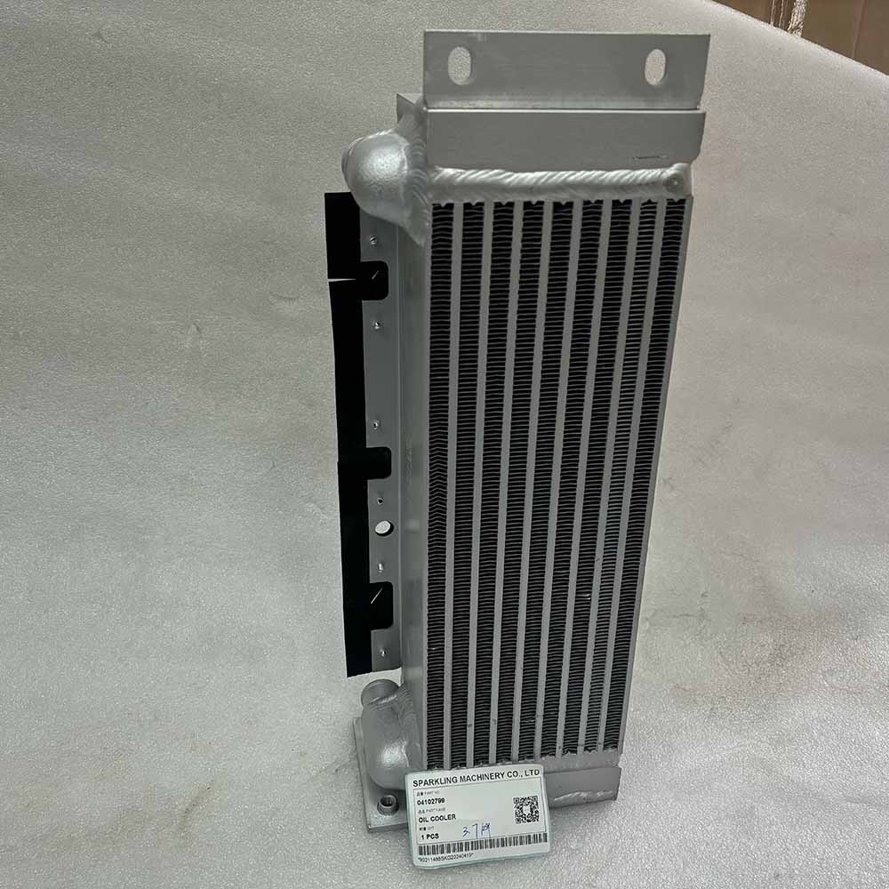 04102799 Oil Cooler for Deutz BF4L1011F, F4L1011F, and F4L2011 Engines 04102799-heavy-duty-oil-cooler-for-Deutz-1011-engine