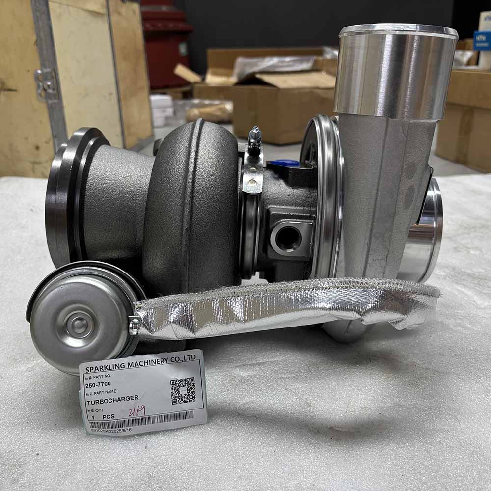 Caterpillar HIGH-QUALITY EXCAVATOR PARTS MADE IN CHINA NEW 2290 2390 2391 2491 2590 250-7700 TURBOCHARGER SPARKLING MACHINERY