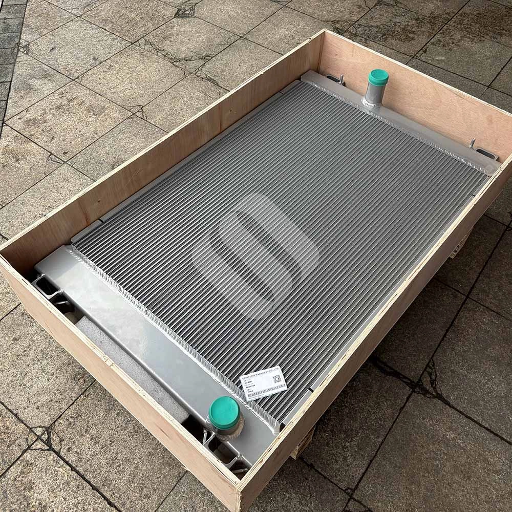 CAT C7.1 387-6051 Radiator for Caterpillar 950 GC Wheel Loader Caterpillar-spec-387-6051-aluminum-core-jacket-water-radiator