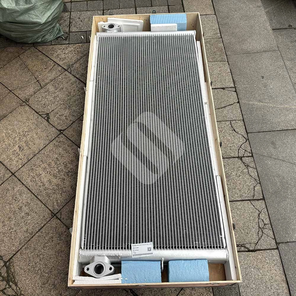 208-03-72650 Engine Oil Cooler for Komatsu PC400-8, PC400LC-8 Excavators Komatsu-excavator-cooling-system-spare-parts-208-03-72650