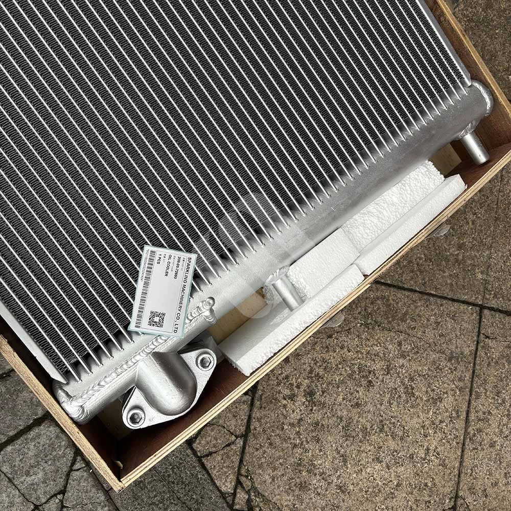 208-03-72650 Engine Oil Cooler for Komatsu PC400-8, PC400LC-8 Excavators 208-03-72650-replacement-oil-cooler-for-PC450-8-excavator