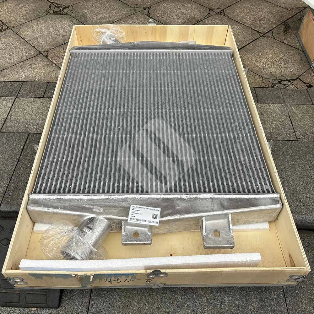 6251-61-5110 Engine Oil Cooler for Komatsu PC400-8, PC450-8 Excavators 6251-61-5110-replacement-heat-exchanger-for-PC400LC-8-excavator