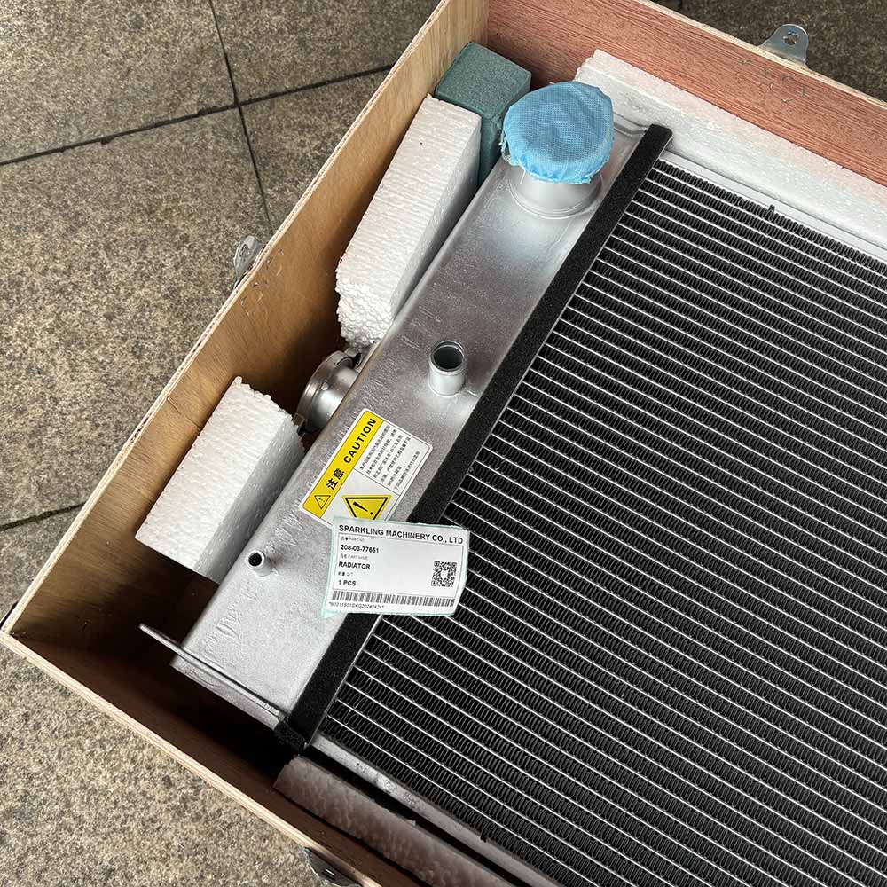Komatsu-PC430-8-excavator-jacket-water-radiator-208-03-77651