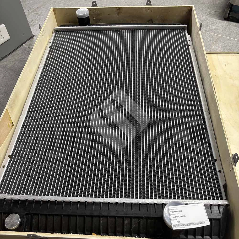 VOE11110705 Engine Radiator for Volvo EC240B, EC290B Excavators VOE11110705-replacement-aluminum-radiator-core-for-Volvo-EC290B