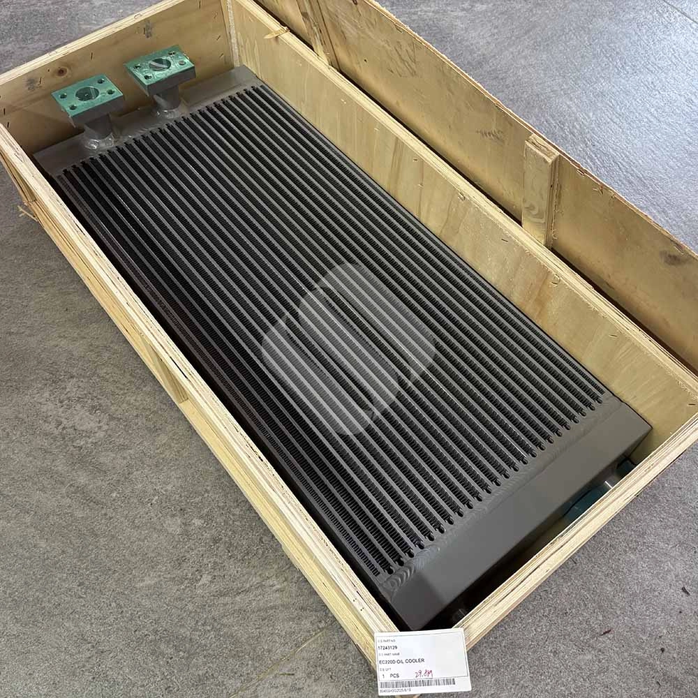17243129 Oil Cooler for Volvo EC210D, EC220D, and EC235D Excavators Replacement-heat-exchanger-17243129-for-Volvo-D-Series-machinery