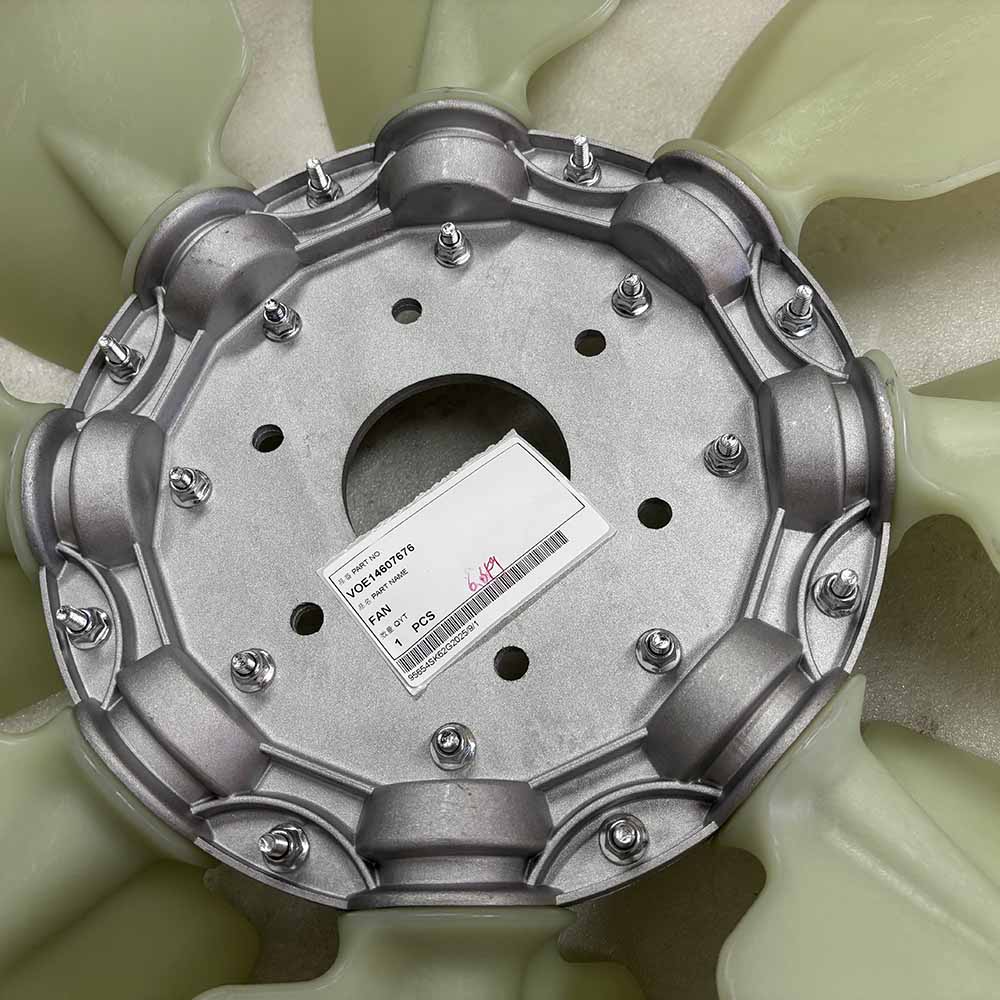 VOLVO HIGH-QUALITY EXCAVATOR PARTS MADE IN CHINA NEW EC340D EC380D EC380DHR VOE14607676 FAN SPARKLING MACHINERY