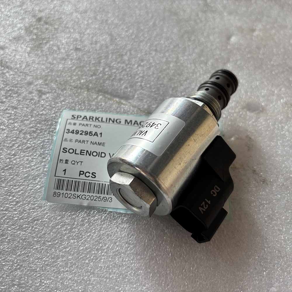 Case HIGH-QUALITY EXCAVATOR PARTS MADE IN CHINA NEW 580SN LV80 B100BTC U80 CX50 CX60 588H 349295A1 SOLENOID VALVE SPARKLING MACHINERY