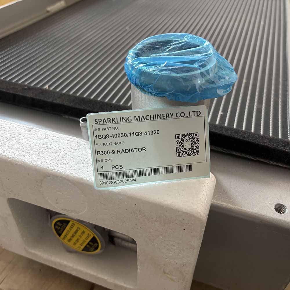 Hyundai HIGH-QUALITY EXCAVATOR PARTS MADE IN CHINA NEW 1BQ8-40030/11Q8-41320 R300-9 RADIATOR SPARKLING MACHINERY