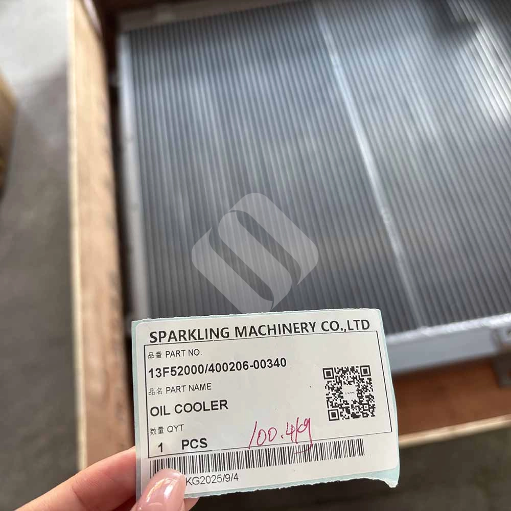 Doosan HIGH-QUALITY EXCAVATOR PARTS MADE IN CHINA NEW 13F52000 400206-00340 OIL COOLER SPARKLING MACHINERY Doosan HIGH-QUALITY EXCAVATOR PARTS MADE IN CHINA NEW 13F52000/400206-00340 OIL COOLER SPARKLING MACHINERY