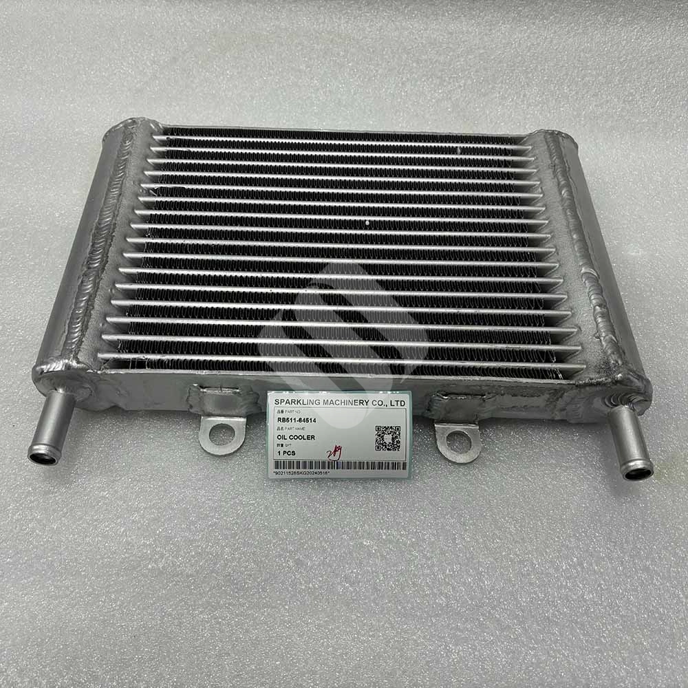 RB511-64514 Hydraulic Oil Cooler for Kubota U25S Compact Excavator Kubota-U25S-engine-and-hydraulic-oil-cooler-RB511-64514