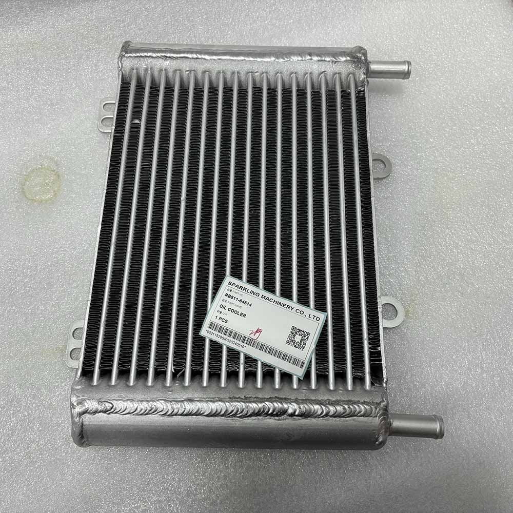 RB511-64514 Hydraulic Oil Cooler for Kubota U25S Compact Excavator Heavy-duty-aluminum-oil-cooler-RB511-64514-for-U25S-series