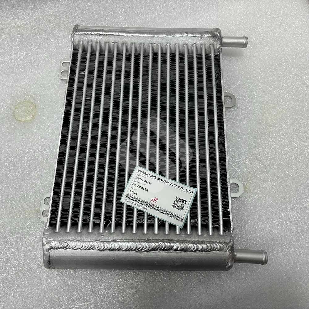 RB511-64514 Hydraulic Oil Cooler for Kubota U25S Compact Excavator Heavy-duty-aluminum-oil-cooler-RB511-64514-for-U25S-series