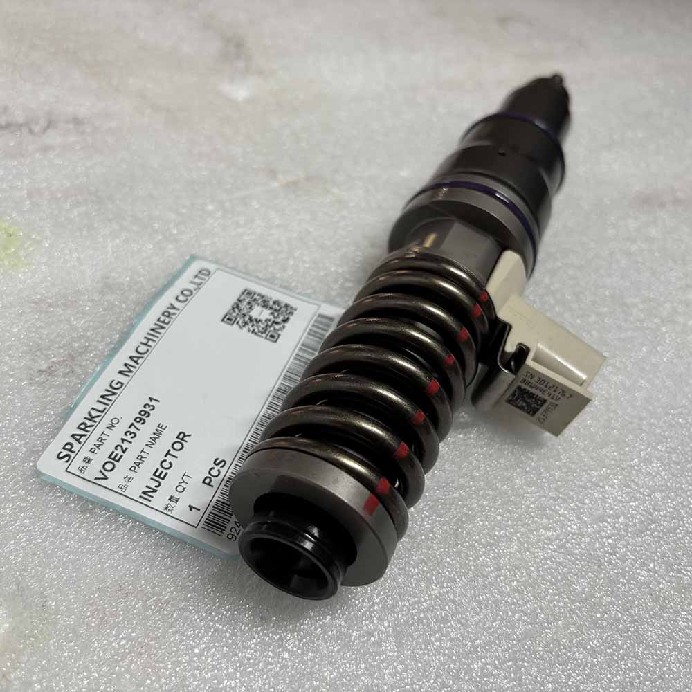 VOLVO HIGH-QUALITY EXCAVATOR PARTS MADE IN CHINA NEW VOE21379931 INJECTOR SPARKLING MACHINERY
