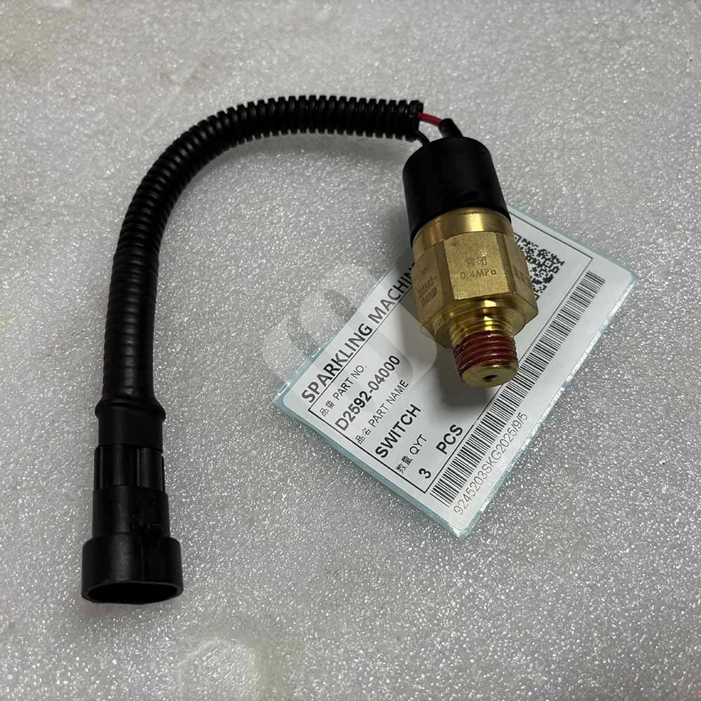 Hyundai HIGH-QUALITY EXCAVATOR PARTS MADE IN CHINA NEW D2592-04000 SWITCH SPARKLING MACHINERY Hyundai HIGH-QUALITY EXCAVATOR PARTS MADE IN CHINA NEW D2592-04000 SWITCH SPARKLING MACHINERY