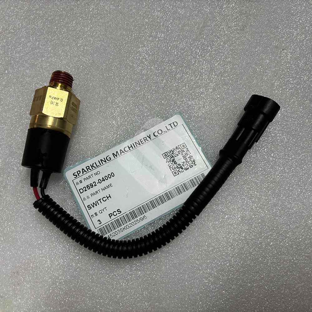 Hyundai HIGH-QUALITY EXCAVATOR PARTS MADE IN CHINA NEW D2592-04000 SWITCH SPARKLING MACHINERY Hyundai HIGH-QUALITY EXCAVATOR PARTS MADE IN CHINA NEW D2592-04000 SWITCH SPARKLING MACHINERY