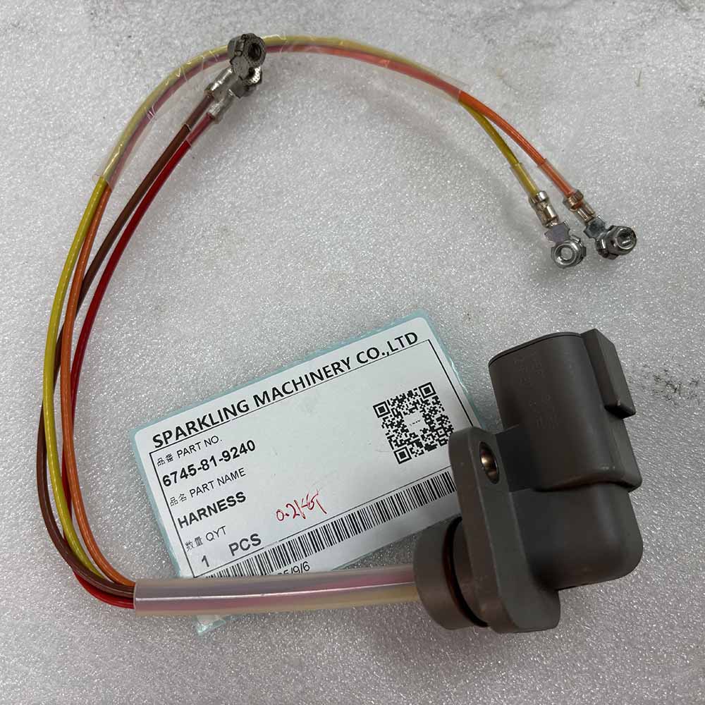 KOMATSU HIGH-QUALITY EXCAVATOR PARTS MADE IN CHINA NEW SAA6D114E WA430 6745-81-9240 HARNESS SPARKLING MACHINERY