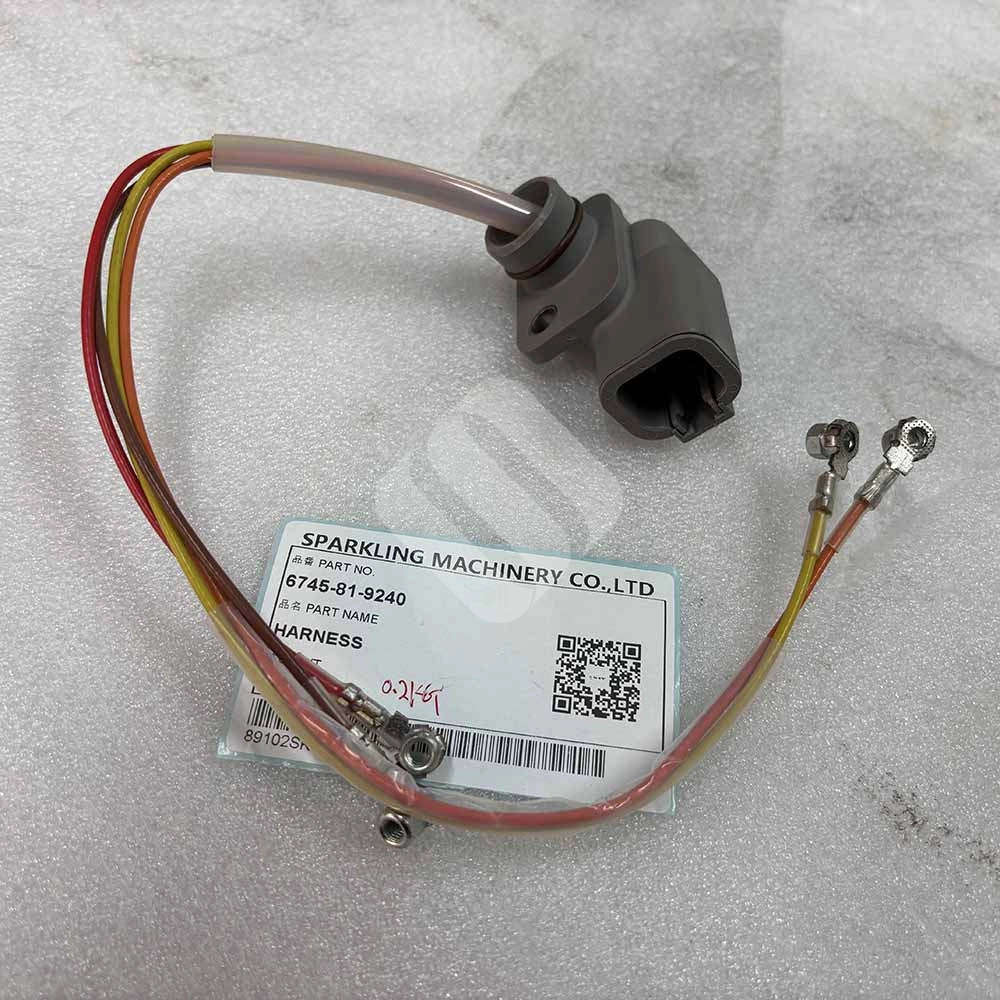 KOMATSU HIGH-QUALITY EXCAVATOR PARTS MADE IN CHINA NEW SAA6D114E WA430 6745-81-9240 HARNESS SPARKLING MACHINERY KOMATSU HIGH-QUALITY EXCAVATOR PARTS MADE IN CHINA NEW SAA6D114E WA430 6745-81-9240 HARNESS SPARKLING MACHINERY