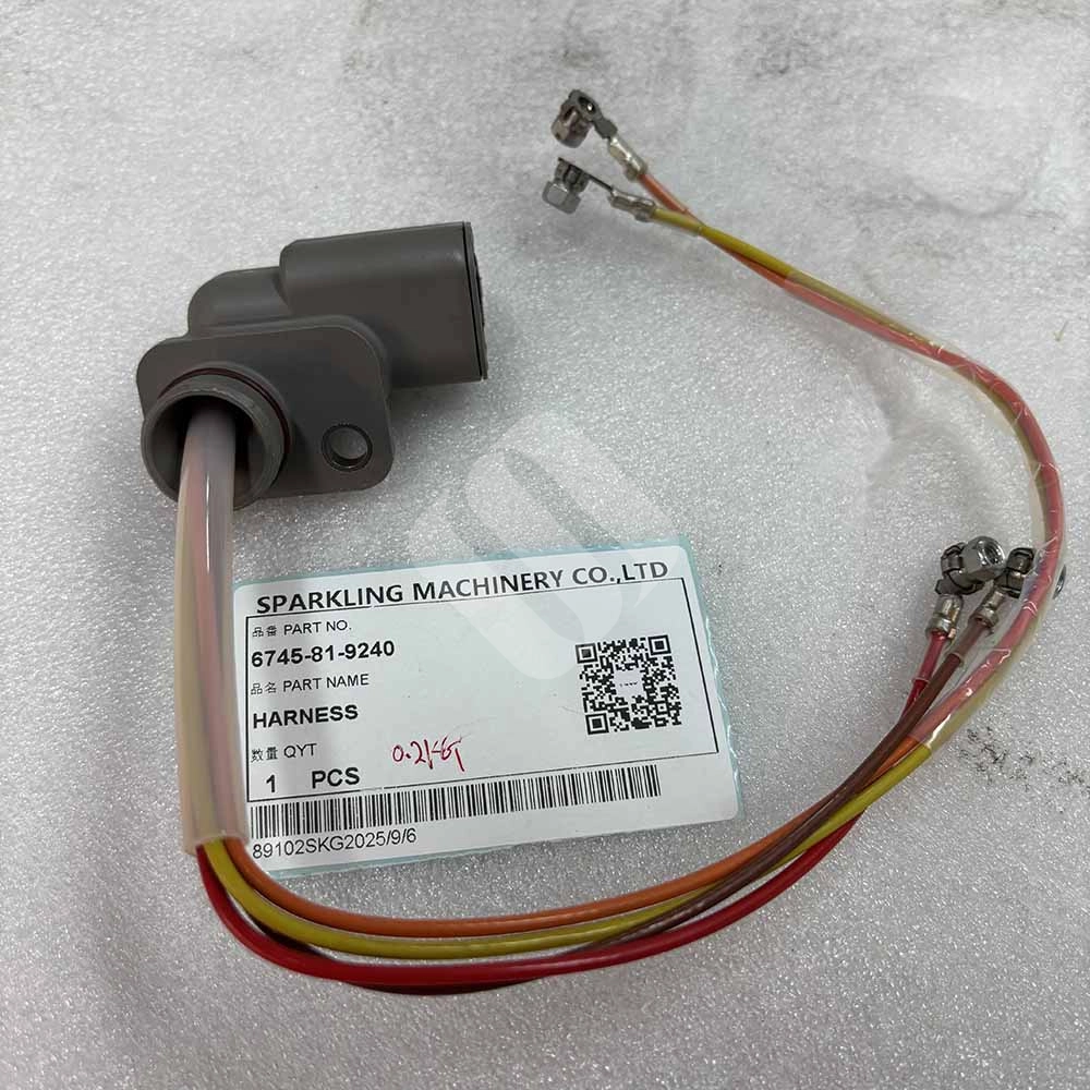 KOMATSU HIGH-QUALITY EXCAVATOR PARTS MADE IN CHINA NEW SAA6D114E WA430 6745-81-9240 HARNESS SPARKLING MACHINERY KOMATSU HIGH-QUALITY EXCAVATOR PARTS MADE IN CHINA NEW SAA6D114E WA430 6745-81-9240 HARNESS SPARKLING MACHINERY