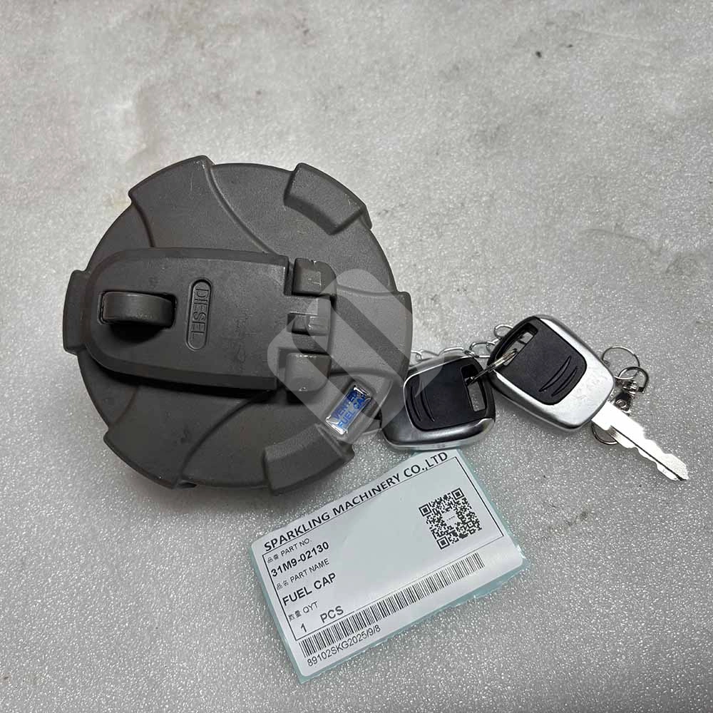 Hyundai HIGH-QUALITY EXCAVATOR PARTS MADE IN CHINA NEW 31M9-02130 FUEL CAP SPARKLING MACHINERY Hyundai HIGH-QUALITY EXCAVATOR PARTS MADE IN CHINA NEW 31M9-02130 FUEL CAP SPARKLING MACHINERY