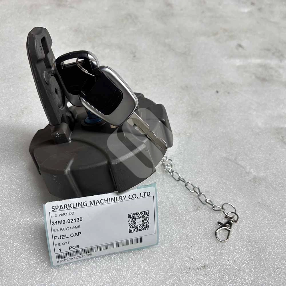 Hyundai HIGH-QUALITY EXCAVATOR PARTS MADE IN CHINA NEW 31M9-02130 FUEL CAP SPARKLING MACHINERY Hyundai HIGH-QUALITY EXCAVATOR PARTS MADE IN CHINA NEW 31M9-02130 FUEL CAP SPARKLING MACHINERY