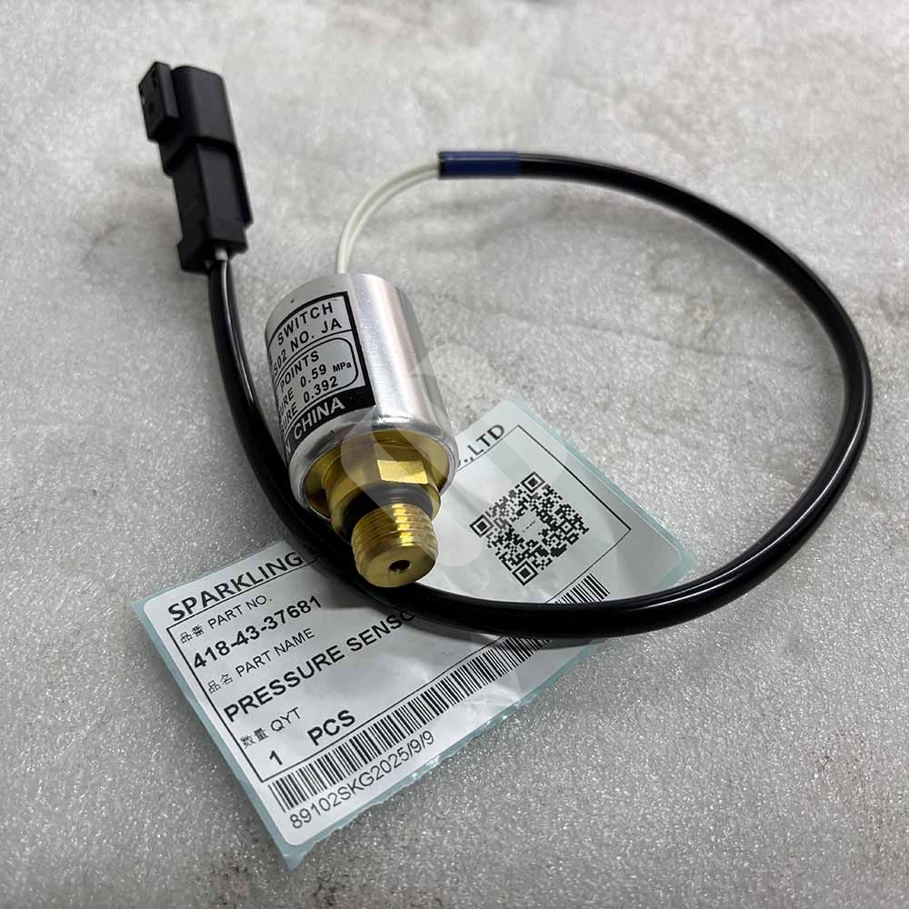 KOMATSU HIGH-QUALITY EXCAVATOR PARTS MADE IN CHINA NEW HD325 HD405 HM250 HM300 418-43-37681 PRESSURE SENSOR SPARKLING MACHINERY KOMATSU HIGH-QUALITY EXCAVATOR PARTS MADE IN CHINA NEW HD325 HD405 HM250 HM300 418-43-37681 PRESSURE SENSOR SPARKLING MACHINERY