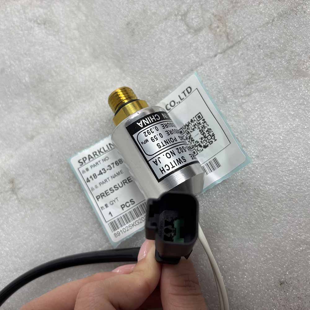KOMATSU HIGH-QUALITY EXCAVATOR PARTS MADE IN CHINA NEW HD325 HD405 HM250 HM300 418-43-37681 PRESSURE SENSOR SPARKLING MACHINERY