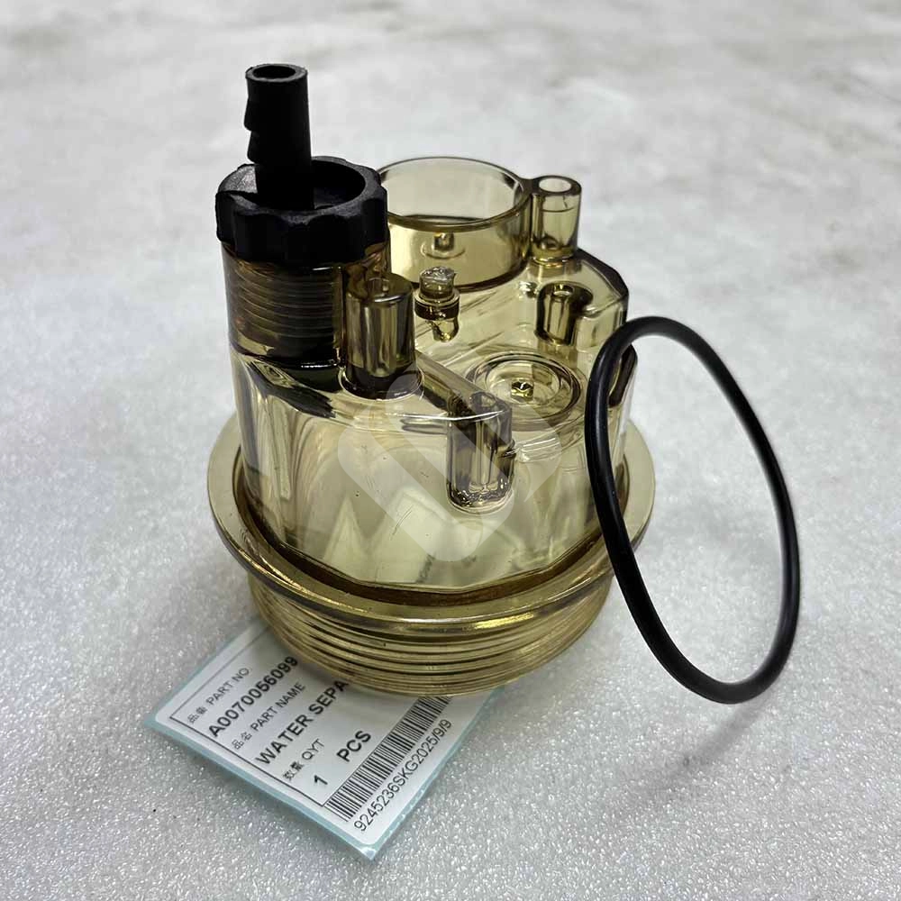 HIGH-QUALITY EXCAVATOR PARTS MADE IN CHINA NEW A0070056099 WATER SEPARATOR FILTER BOWL SPARKLING MACHINERY HIGH-QUALITY EXCAVATOR PARTS MADE IN CHINA NEW A0070056099 WATER SEPARATOR FILTER BOWL SPARKLING MACHINERY