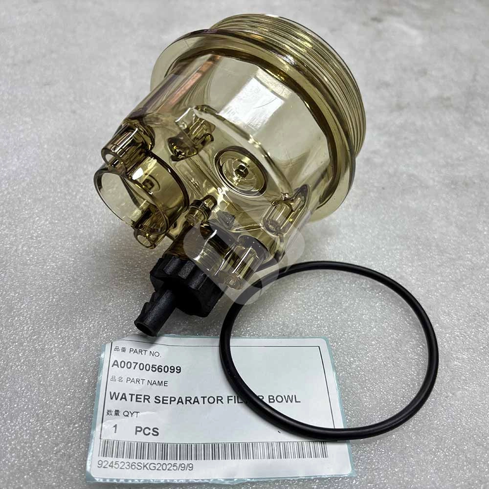 HIGH-QUALITY EXCAVATOR PARTS MADE IN CHINA NEW A0070056099 WATER SEPARATOR FILTER BOWL SPARKLING MACHINERY HIGH-QUALITY EXCAVATOR PARTS MADE IN CHINA NEW A0070056099 WATER SEPARATOR FILTER BOWL SPARKLING MACHINERY