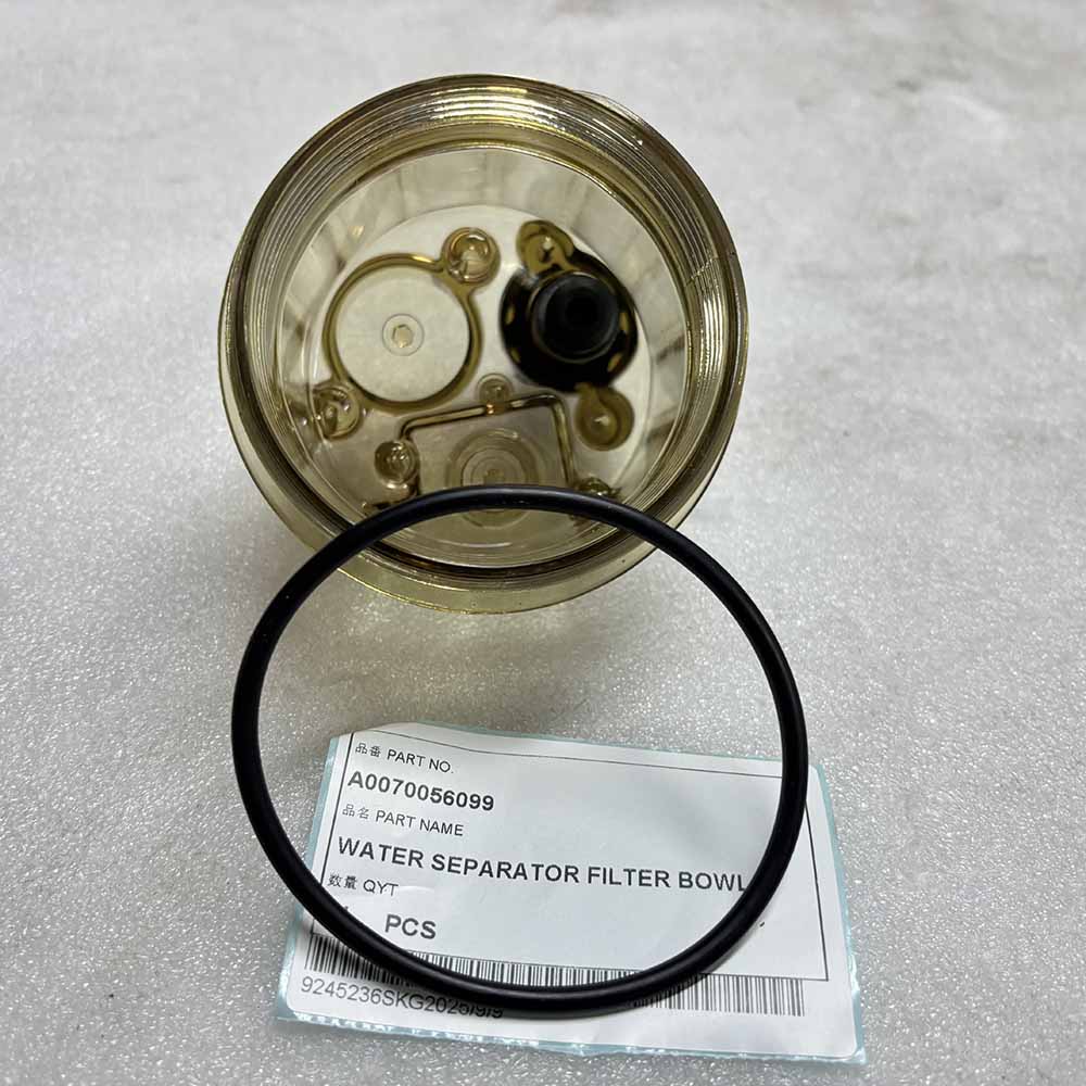 HIGH-QUALITY EXCAVATOR PARTS MADE IN CHINA NEW A0070056099 WATER SEPARATOR FILTER BOWL SPARKLING MACHINERY