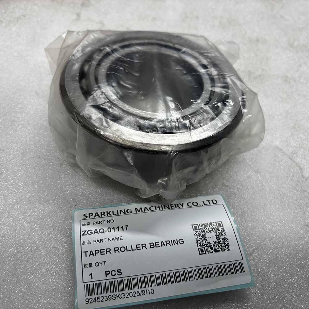 HYUNDAI HIGH-QUALITY EXCAVATOR PARTS MADE IN CHINA NEW HW210 R170W9 R200W7 R200W7A ZGAQ-01117 TAPER ROLLER BEARING SPARKLING MACHINERY