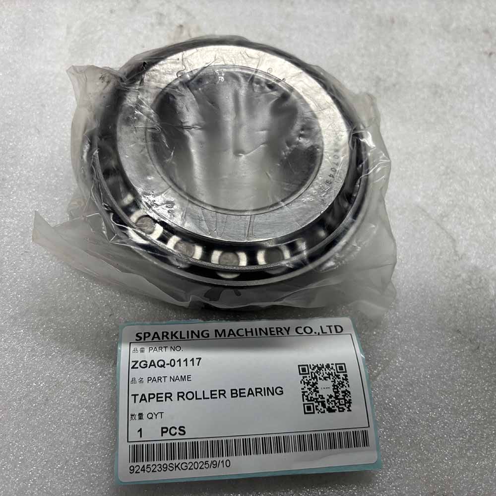HYUNDAI HIGH-QUALITY EXCAVATOR PARTS MADE IN CHINA NEW HW210 R170W9 R200W7 R200W7A ZGAQ-01117 TAPER ROLLER BEARING SPARKLING MACHINERY