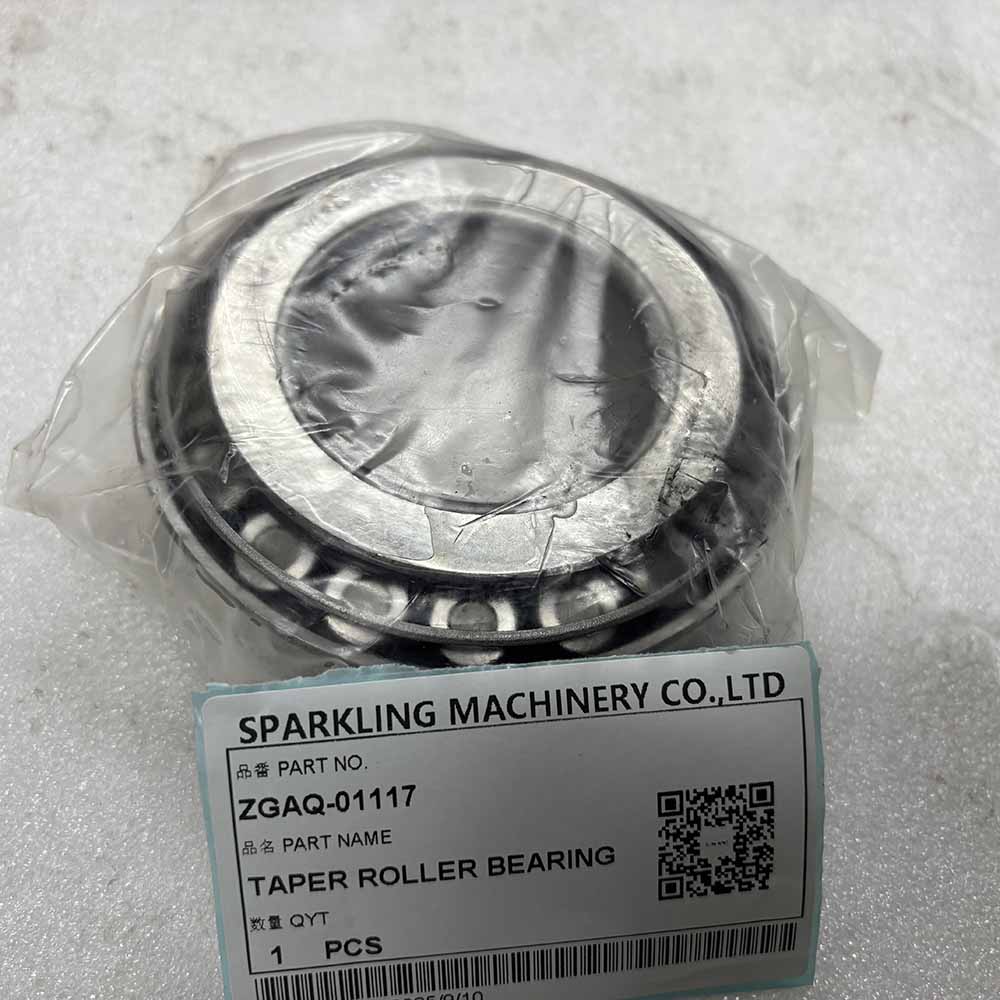 HYUNDAI HIGH-QUALITY EXCAVATOR PARTS MADE IN CHINA NEW HW210 R170W9 R200W7 R200W7A ZGAQ-01117 TAPER ROLLER BEARING SPARKLING MACHINERY