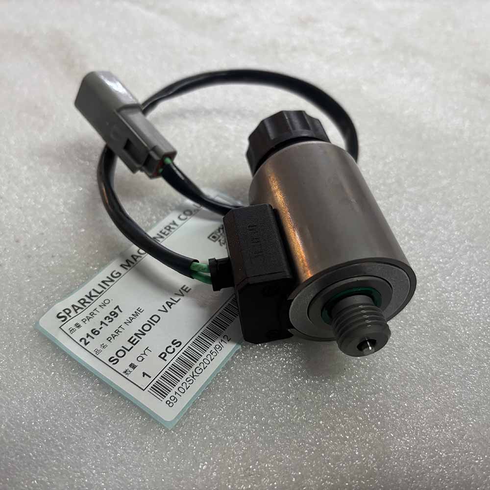 Caterpillar HIGH-QUALITY EXCAVATOR PARTS MADE IN CHINA NEW 365C 385C 390D 793C 216-1397 SOLENOID VALVE SPARKLING MACHINERY