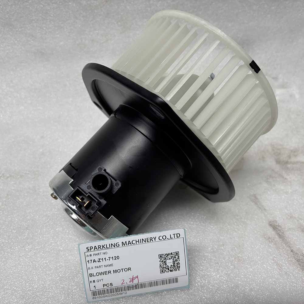 KOMATSU HIGH-QUALITY EXCAVATOR PARTS MADE IN CHINA NEW D155AX D61EX D61PX D65EX D65PX 17A-Z11-7120 BLOWER MOTOR SPARKLING MACHINERY
