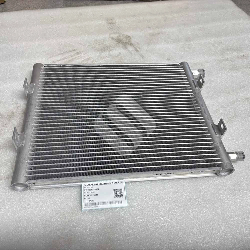 XCMG HIGH-QUALITY EXCAVATOR PARTS MADE IN CHINA NEW 4190001338002 CONDENSER SPARKLING MACHINERY XCMG HIGH-QUALITY EXCAVATOR PARTS MADE IN CHINA NEW 4190001338002 CONDENSER SPARKLING MACHINERY