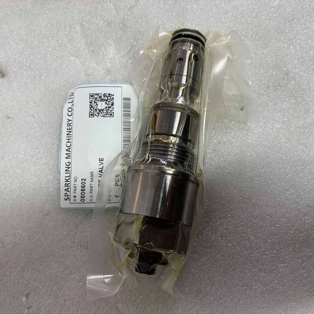 Hitachi HIGH-QUALITY EXCAVATOR PARTS MADE IN CHINA NEW EX1200-6 ZX1000K-3 ZX400L-5G ZX400R-3 0806602 RELIEF VALVE SPARKLING MACHINERY