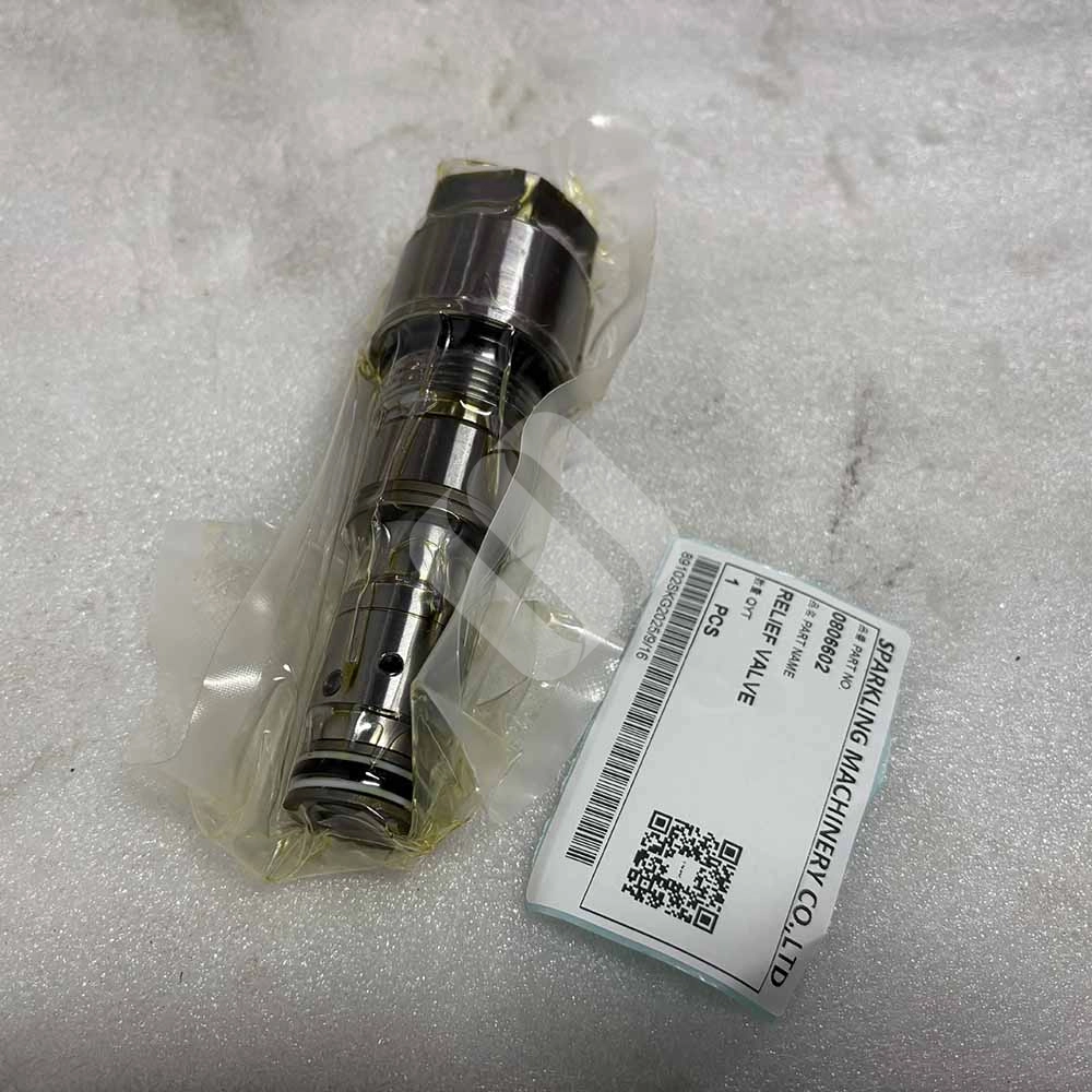 Hitachi HIGH-QUALITY EXCAVATOR PARTS MADE IN CHINA NEW EX1200-6 ZX1000K-3 ZX400L-5G ZX400R-3 0806602 RELIEF VALVE SPARKLING MACHINERY Hitachi HIGH-QUALITY EXCAVATOR PARTS MADE IN CHINA NEW EX1200-6 ZX1000K-3 ZX400L-5G ZX400R-3 0806602 RELIEF VALVE SPARKLING MACHINERY