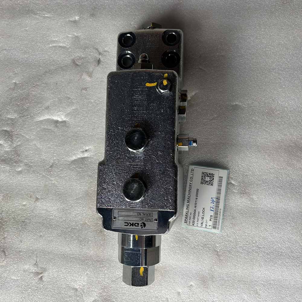 KOMATSU HIGH-QUALITY EXCAVATOR PARTS MADE IN CHINA NEW DX210W DX225 DX300 420-00004A / 410114-00050 VALVE;LOCK SPARKLING MACHINERY
