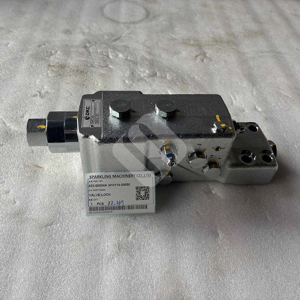 KOMATSU HIGH-QUALITY EXCAVATOR PARTS MADE IN CHINA NEW DX210W DX225 DX300 420-00004A 410114-00050 VALVE;LOCK SPARKLING MACHINERY KOMATSU HIGH-QUALITY EXCAVATOR PARTS MADE IN CHINA NEW DX210W DX225 DX300 420-00004A / 410114-00050 VALVE;LOCK SPARKLING MACHINERY