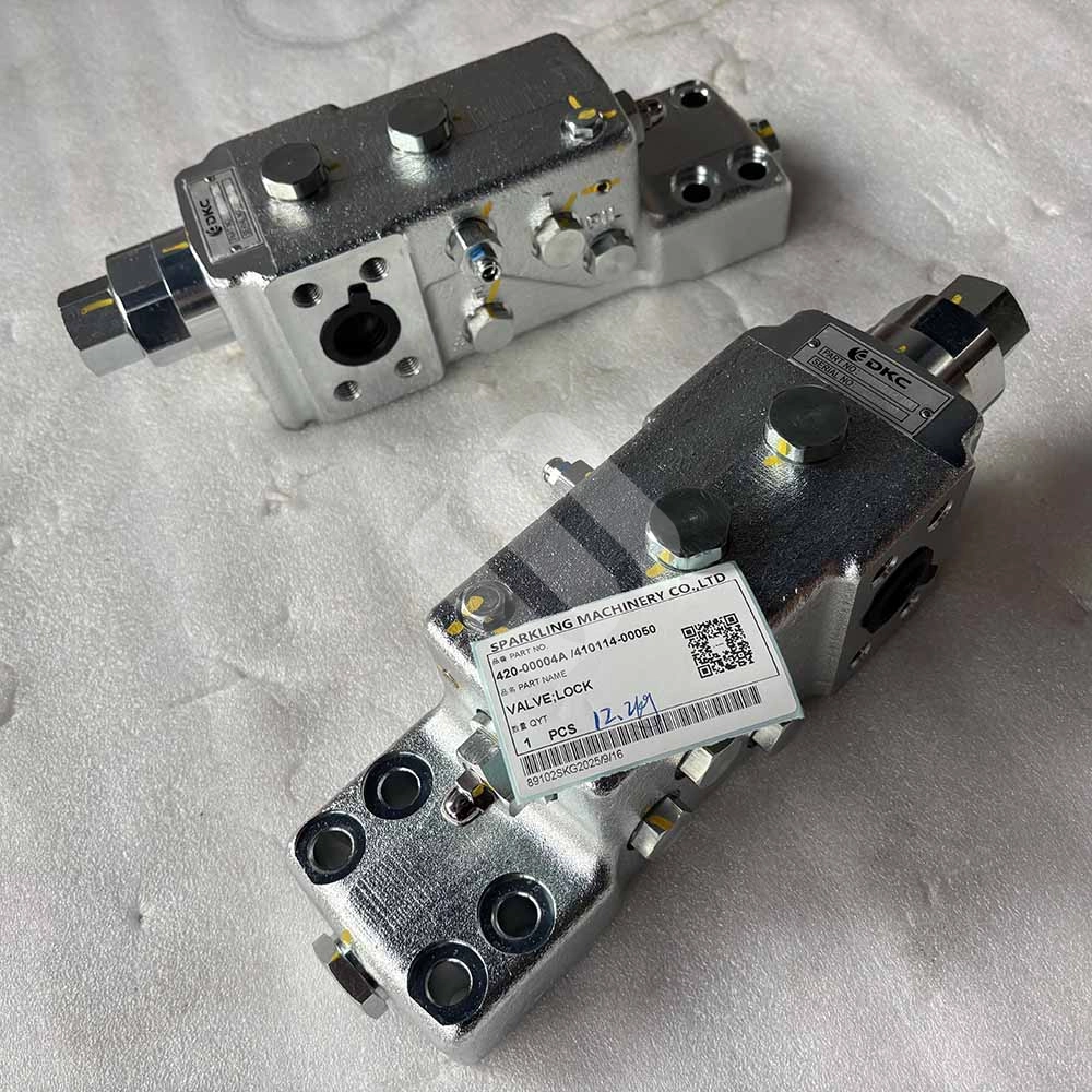 KOMATSU HIGH-QUALITY EXCAVATOR PARTS MADE IN CHINA NEW DX210W DX225 DX300 420-00004A 410114-00050 VALVE;LOCK SPARKLING MACHINERY KOMATSU HIGH-QUALITY EXCAVATOR PARTS MADE IN CHINA NEW DX210W DX225 DX300 420-00004A / 410114-00050 VALVE;LOCK SPARKLING MACHINERY