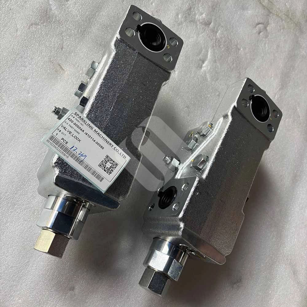 KOMATSU HIGH-QUALITY EXCAVATOR PARTS MADE IN CHINA NEW DX210W DX225 DX300 420-00004A 410114-00050 VALVE;LOCK SPARKLING MACHINERY KOMATSU HIGH-QUALITY EXCAVATOR PARTS MADE IN CHINA NEW DX210W DX225 DX300 420-00004A / 410114-00050 VALVE;LOCK SPARKLING MACHINERY