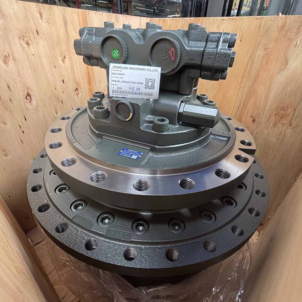 Doosan HIGH-QUALITY EXCAVATOR PARTS MADE IN CHINA NEW 400LC 420LC 2401-6357A TRAVEL REDUCTION GEAR SPARKLING MACHINERY