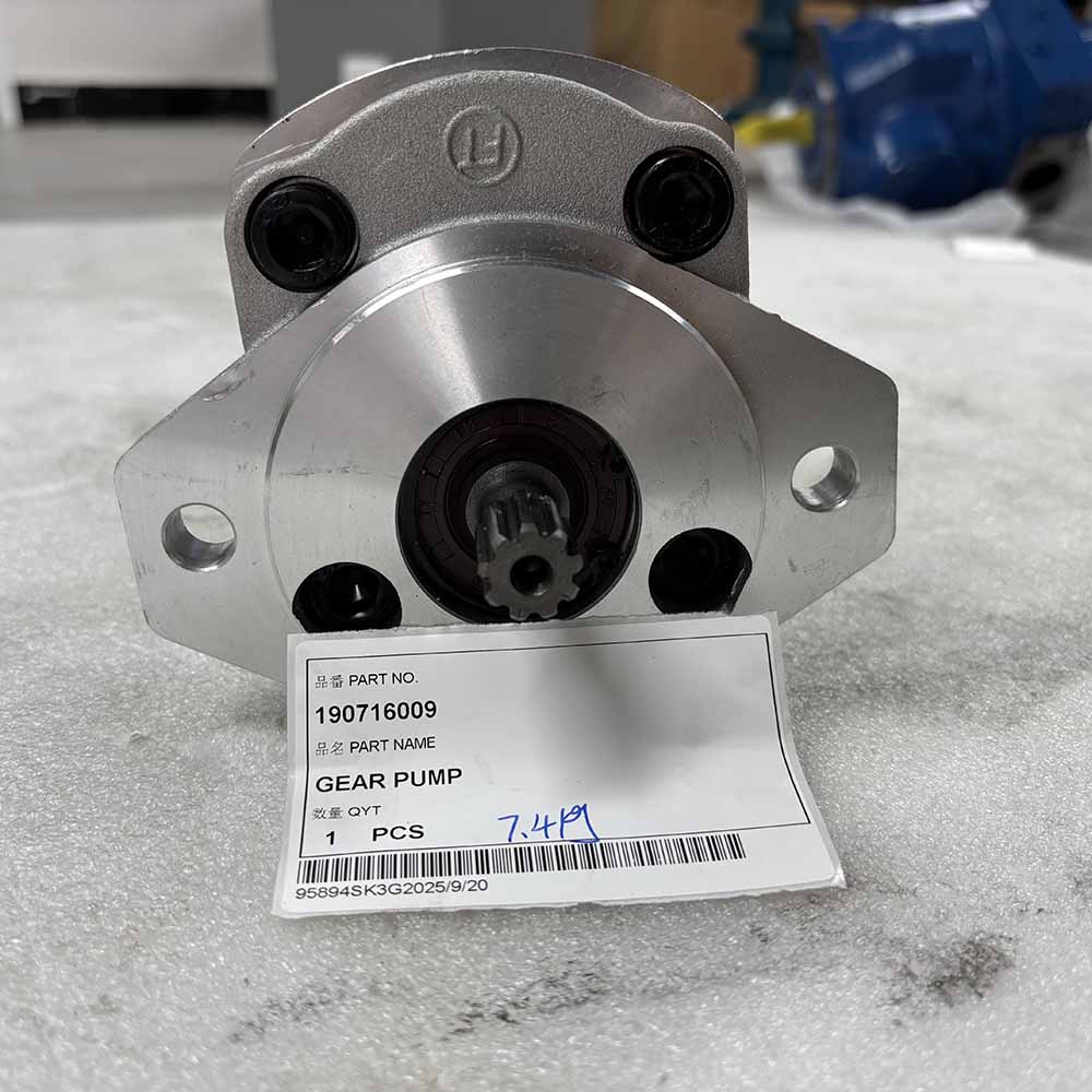 HIGH-QUALITY EXCAVATOR PARTS MADE IN CHINA NEW 190716009 GEAR PUMP SPARKLING MACHINERY