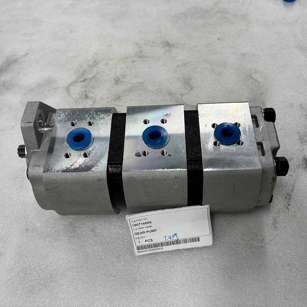 HIGH-QUALITY EXCAVATOR PARTS MADE IN CHINA NEW 190716009 GEAR PUMP SPARKLING MACHINERY